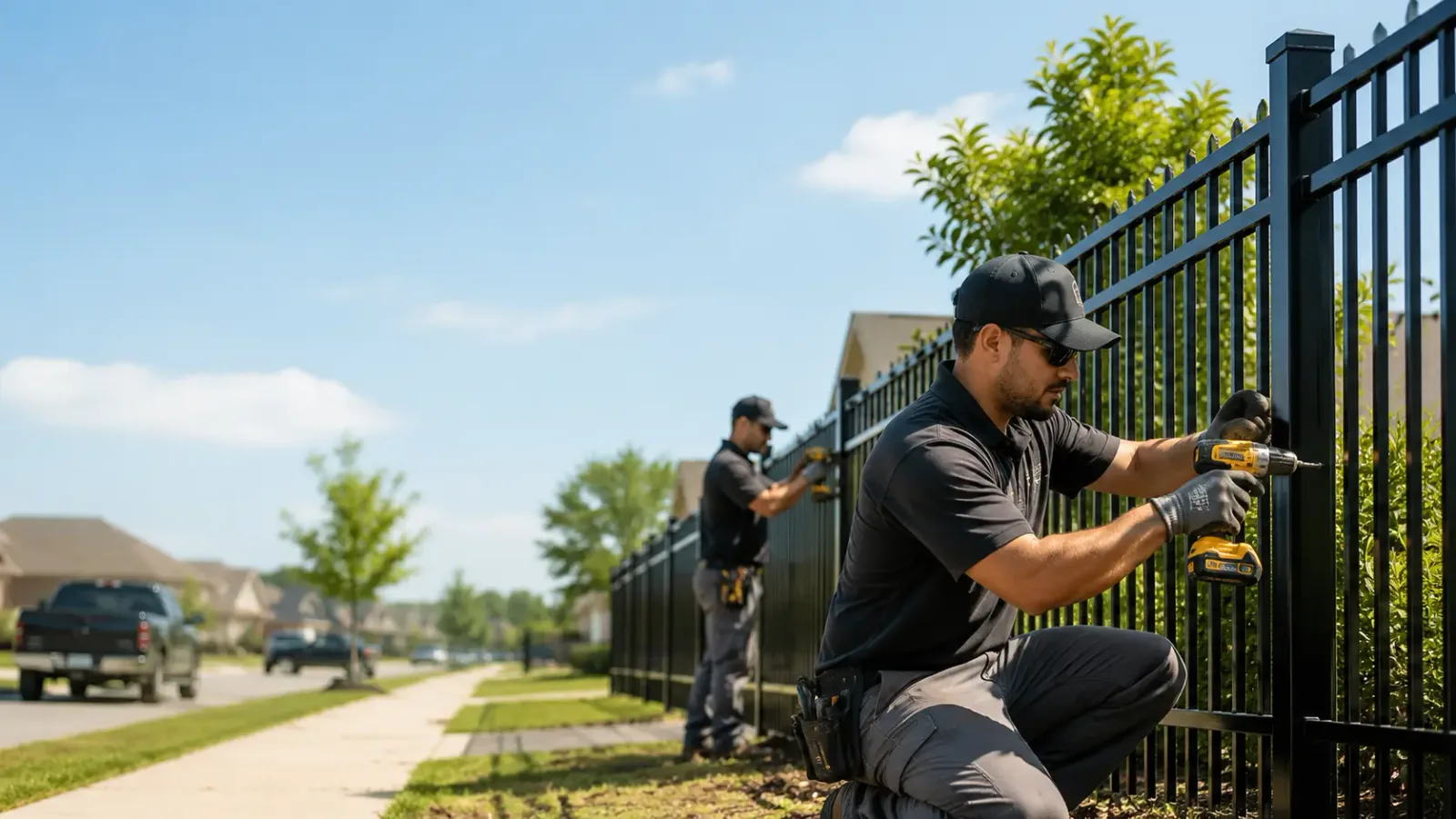 Metal Fence Installation in New Sharon, IA